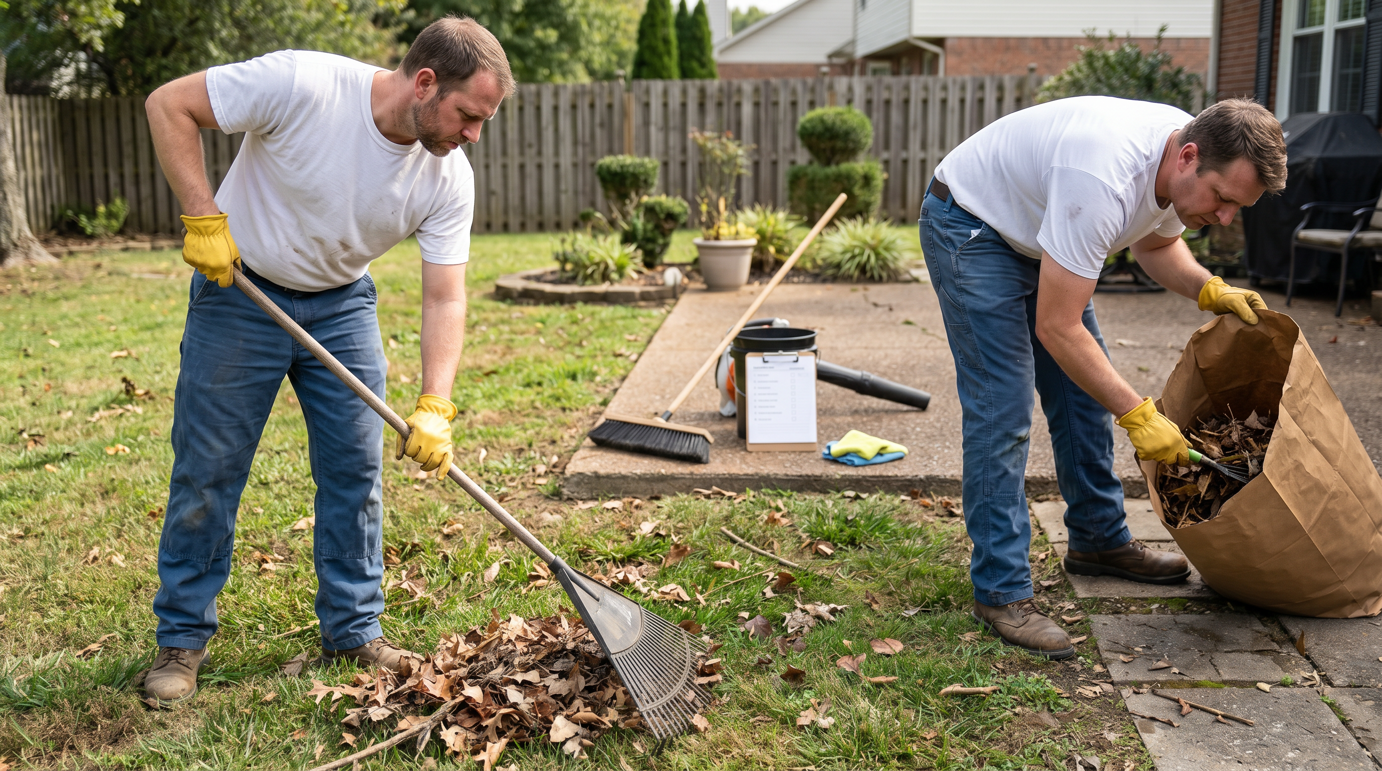 Lawn care and gardening services