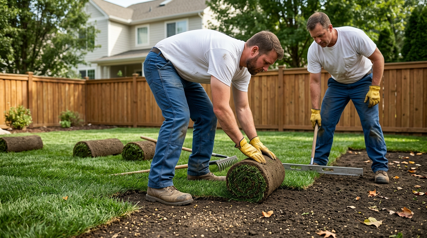 New grass installation services